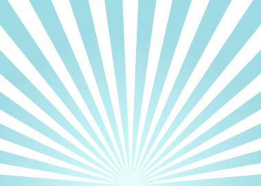 Güneş ışınları vektör illüstrasyonu