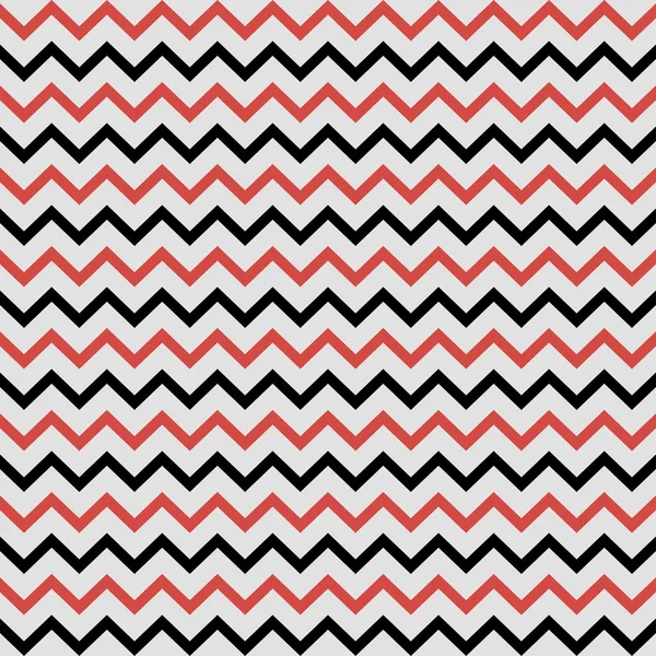 ジグザグ シームレス パターン。トレンディな単純なイメージ図 — ストックベクタ