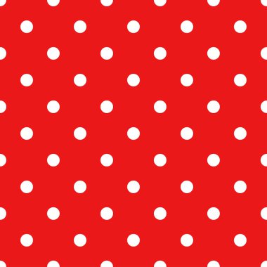 Polka noktasız desen