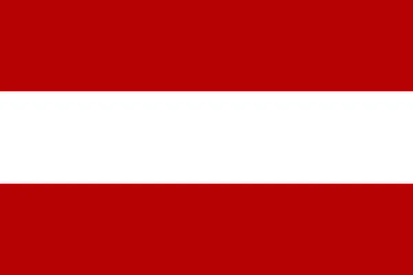 Bandera de Austria. Bandera nacional de Austria, vector — Vector de stock