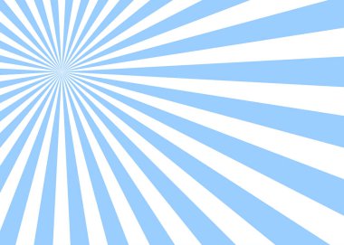 Soyut mavi güneş ışınları arka plan