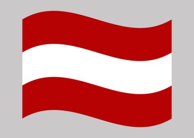 Avusturya bayrağı. Ulusal bayrak (Avusturya), vektör