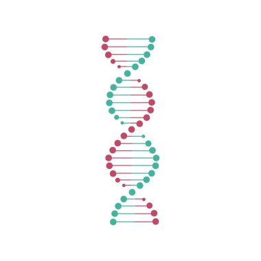 DNA vektör. DNA'sı simgesi