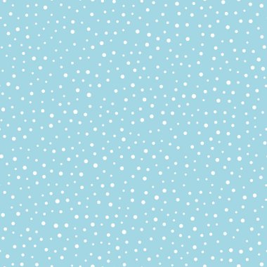 Mavi soyut kış arka planında kar var. Kusursuz desen. Vektör illüstrasyonu