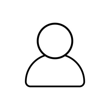 Beyaz arka planda yalıtılmış konuşan kişiler vektör simgesi