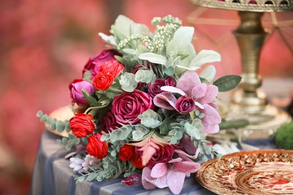 Blumen für die Dekoration festlicher Veranstaltungen aus nächster Nähe — Stockfoto