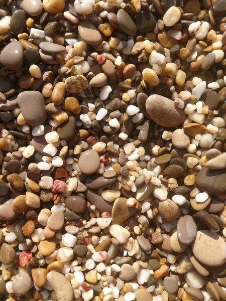 River stones sruned by jets of water — Stock Photo, Image