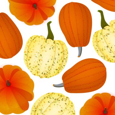 Sonbahar Halloween Pumpkins desen