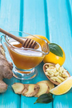 bal limon ve zencefil