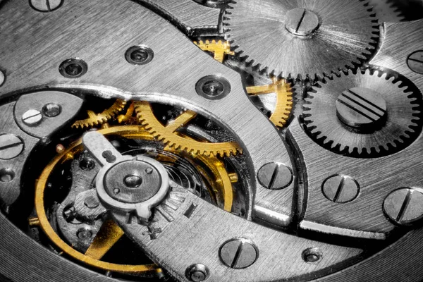 Makro çekim saati içinde otomatik vites