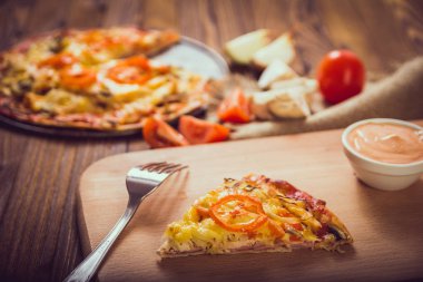 Biberli Pizza masada