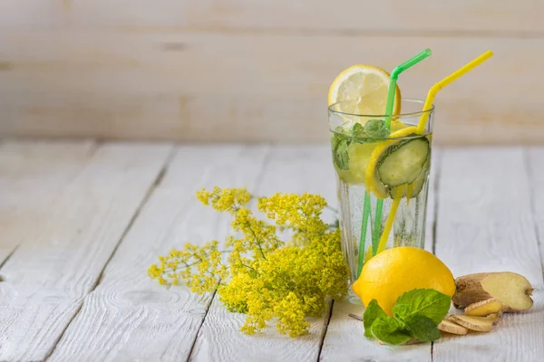 Salatalık alkolsüz içecek limon