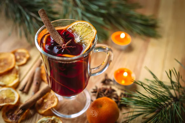 Vánoční svařené víno — Stock fotografie
