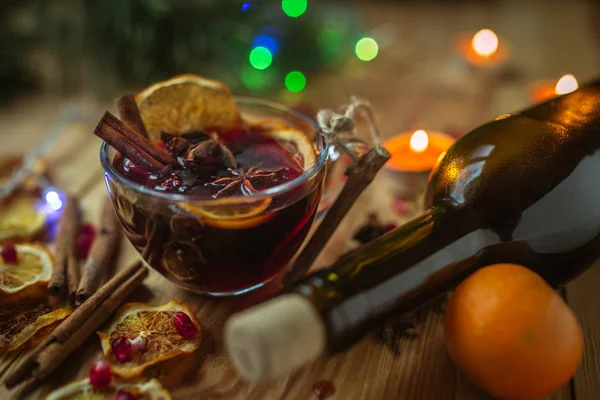 Karácsonyi forralt bor — Stock Fotó