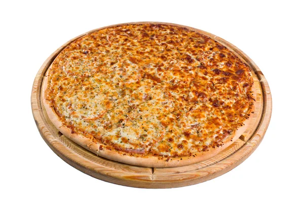 ahşap tahta üzerinde peynir çeşidi pizza. bir dizin veya menü için