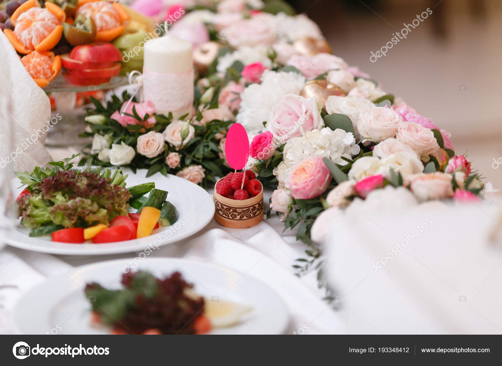 Luxury Wedding Reception In Restaurant Stylish Decor And Adorning