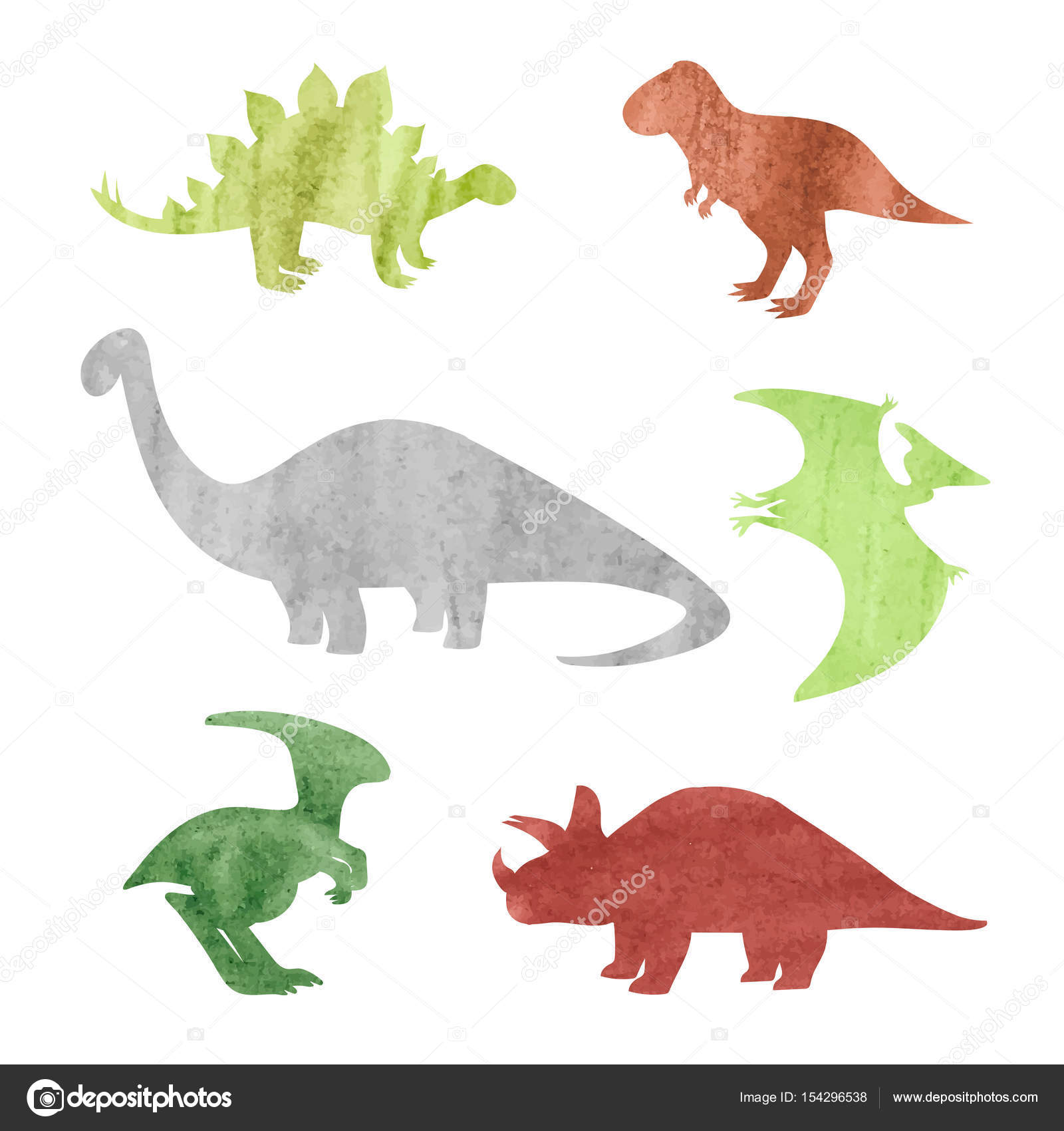 最高の動物画像 綺麗なシルエット 恐竜 かわいい イラスト