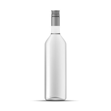 Cam votka şişe şablonu