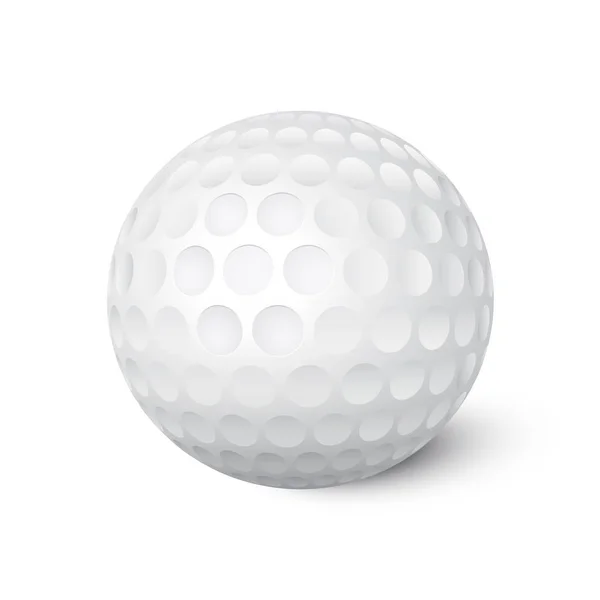Vector golf ball — Stock Vector
