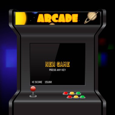 Arcade makinesi ekran