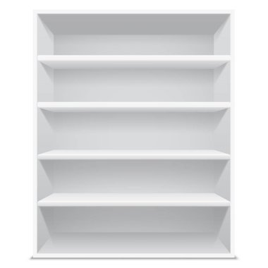 3d vektör Kitaplık şablonu