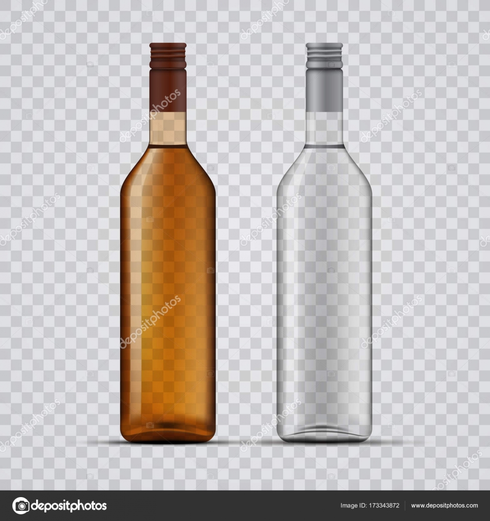 pics Transparent Whiskey Bottle Vector https depositphotos com 173343872 stock illustration whiskey and vodka transparent bottles html