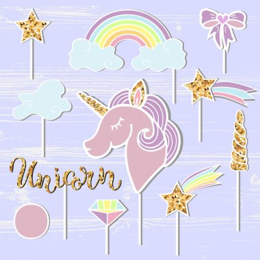 Download Stick Cake Toppers Free Vector Eps Cdr Ai Svg Vector Illustration Graphic Art