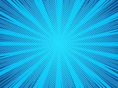 Yarı ton desen doku ile süper kahraman çizgi roman afiş arka plan