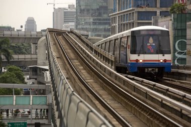 gökyüzü tren Bangkok.
