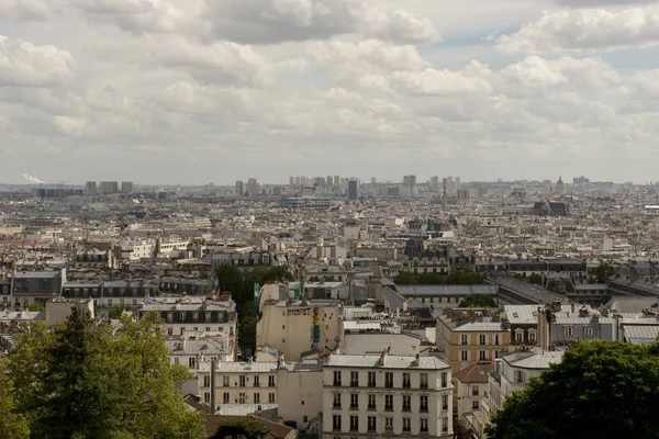 モンマルトルからパリの全景 — ストック写真