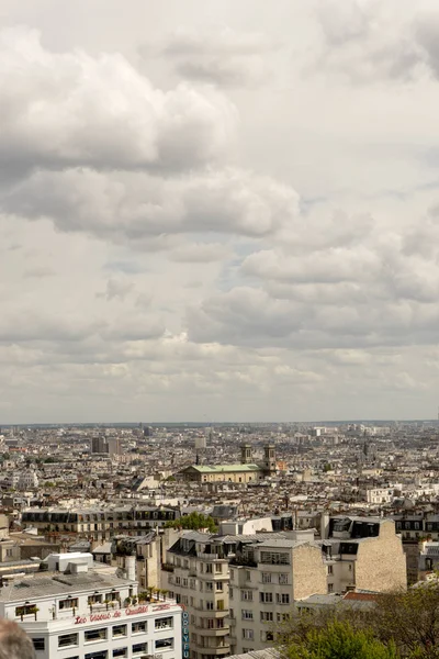 Panoramik Paris montmartre itibaren — Stok fotoğraf