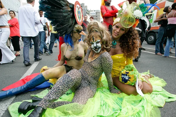 Juni 2015 Gay Pride Parade in Paris. — Stockfoto