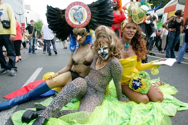 Juni 2015 Gay Pride Parade in Paris. — Stockfoto