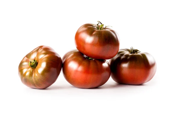 白い背景に分離されたクリミアから黒トマト — ストック写真
