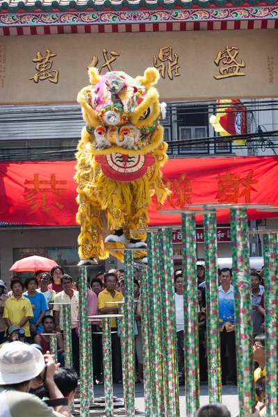 Çin yeni yılı, aslan dansı 