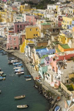 Procida Napoli sahil Flegrean adadan biridir ben