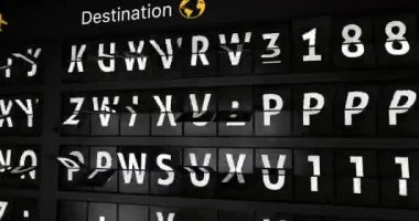 3 boyutlu animasyon, analog uçuş bilgi ekran panosu ve 4 farklı animasyon olan Brasilia kenti
