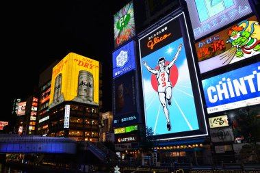 Dotonbori osaka, Japonya