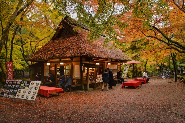 Casa de té en Nara Park, Nara, Japón — Foto de Stock