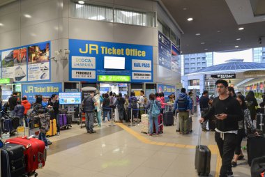 Jr bilet gişesi, Osaka, Japonya