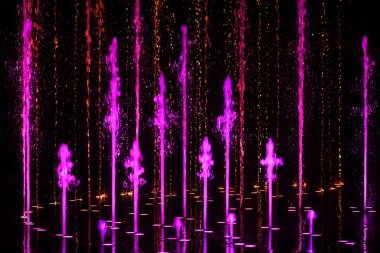 Su sıçrama - soyut