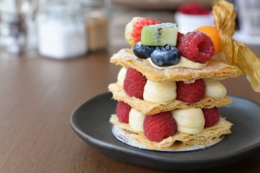Çeşitli meyve pasta, tatlı