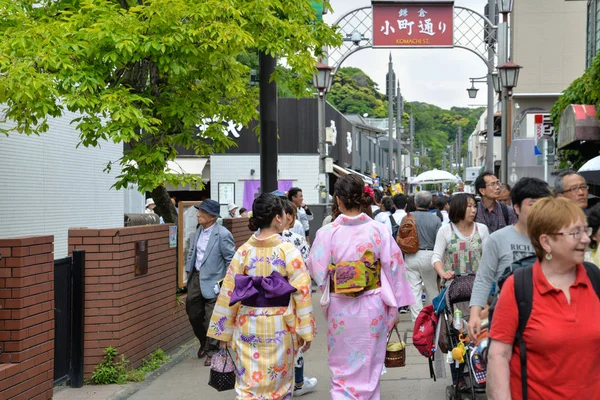 Komachi street, Karamura, Japonsko — Stock fotografie