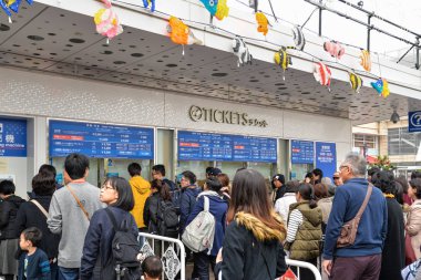 Osaka akvaryum Kaiyukan, Osaka, Japonya