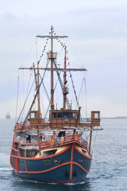 Santa maria cruise, Osaka bay, Japonya
