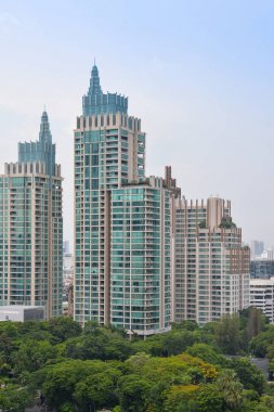 Chidlom, Bangkok, Tayland, Thailand, şehir merkezinde inşa yüksek doğmak