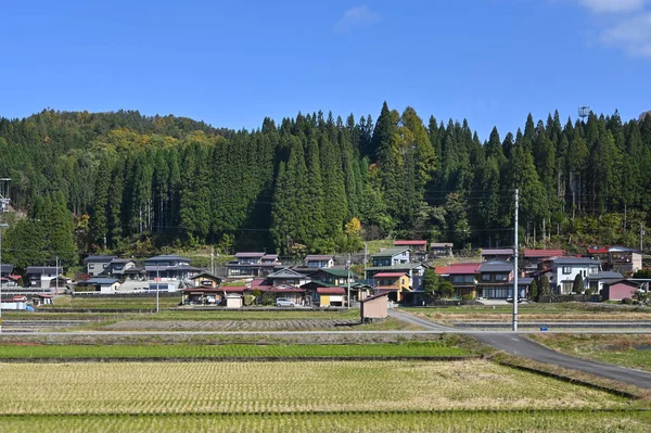 View from Hida Express train, Japan — Stock Photo, Image