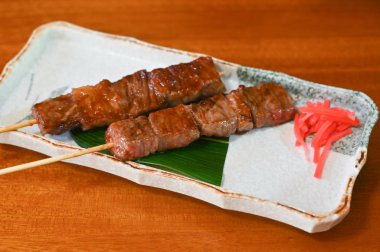 Hida biftek şişi, Japon yemeği, Japonya.