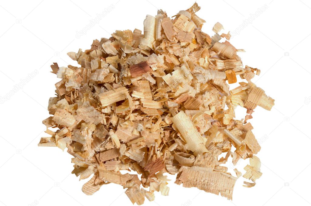 wood chip and wood shavings