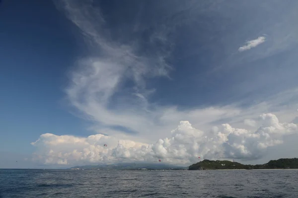 Bewölkter Himmel von Boracay — Stockfoto